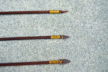 Agate tip arrows